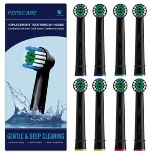 Toothbrush Heads for Oral B - Pack of 8 (SB-17B)